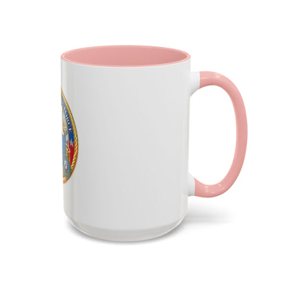 USCGC Command Task Force (U.S. Coast Guard) Accent Coffee Mug