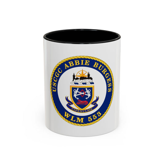 USCGC Abbie Burgess WLM 553 (U.S. Coast Guard) Accent Coffee Mug