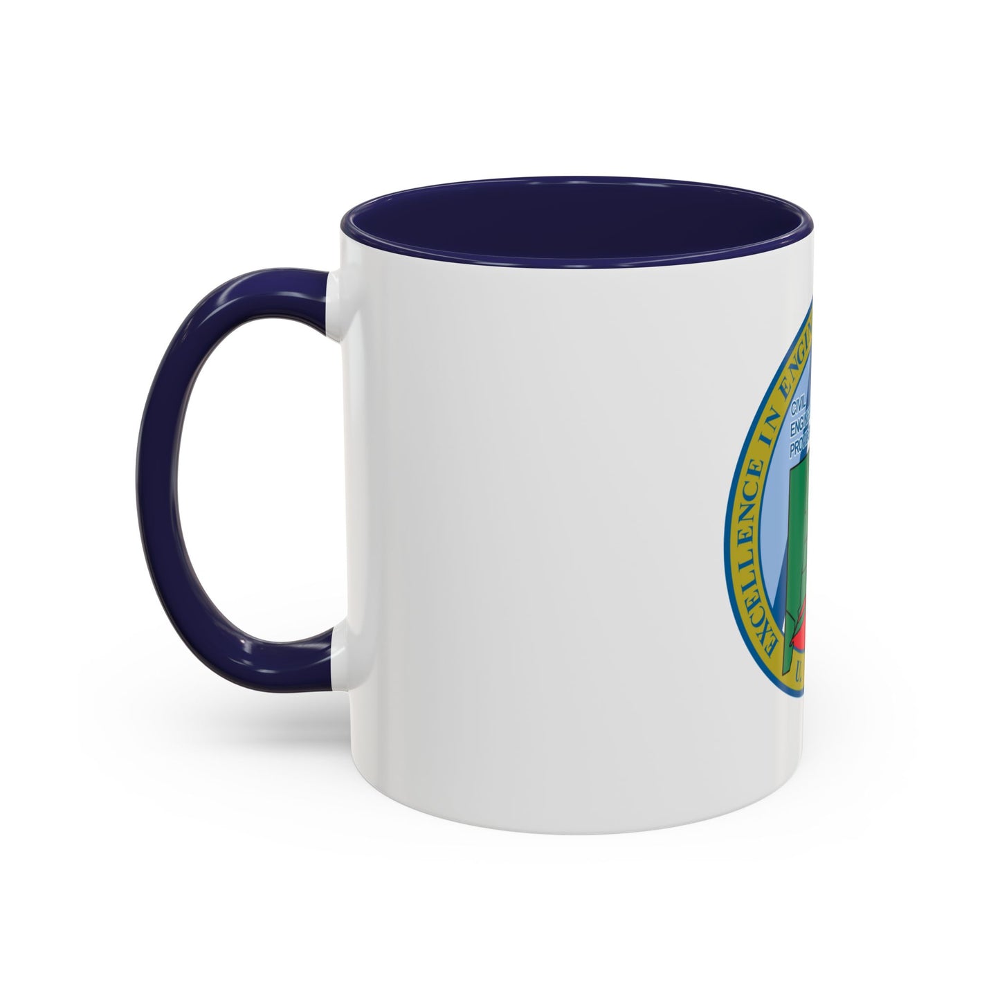 USCG Civil Engineering Unit Providence (U.S. Coast Guard) Accent Coffee Mug