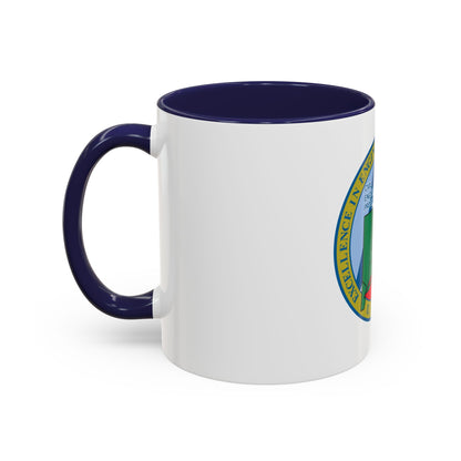 USCG Civil Engineering Unit Providence (U.S. Coast Guard) Accent Coffee Mug