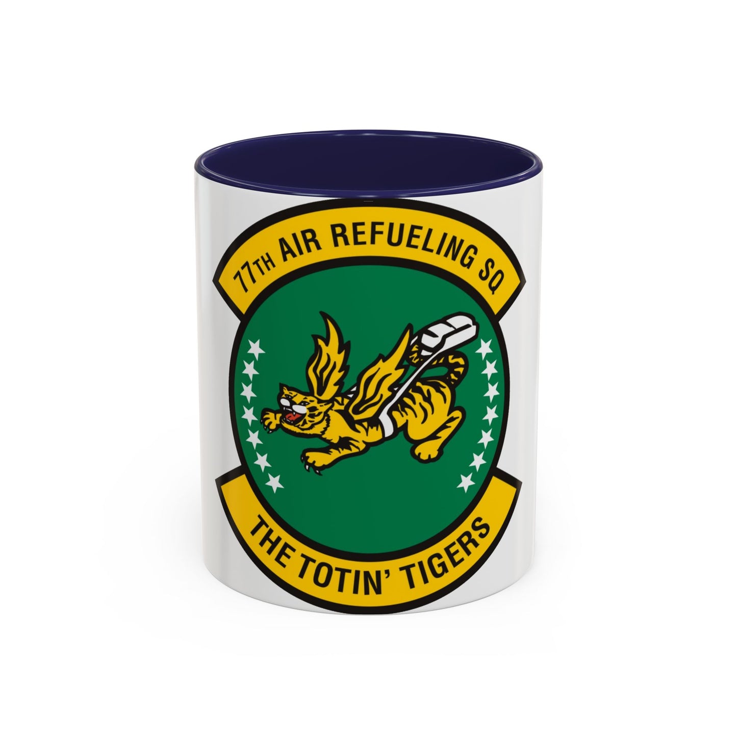 77 Air Refueling Squadron AFRC (U.S. Air Force) Accent Coffee Mug