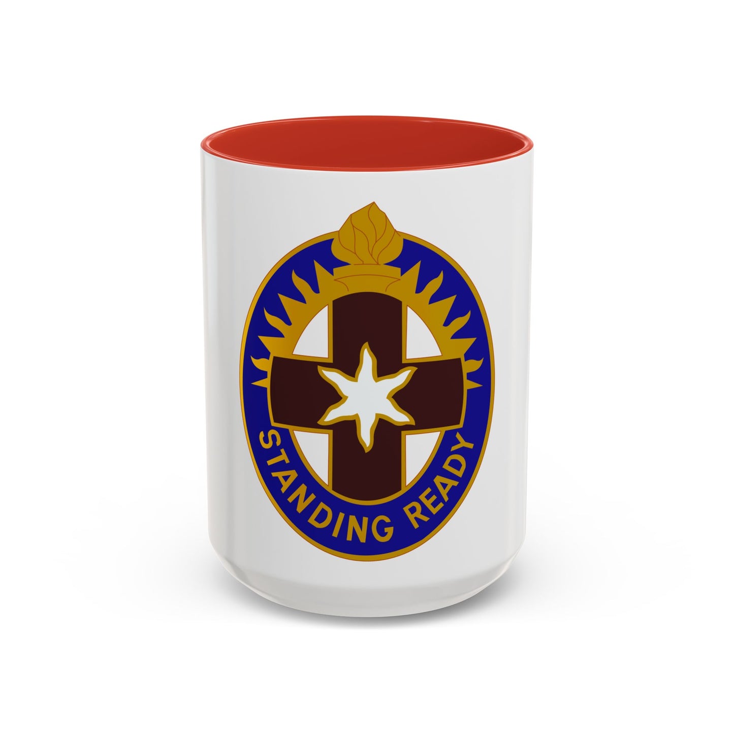Hawley US Community Hospital (U.S. Army) Accent Coffee Mug