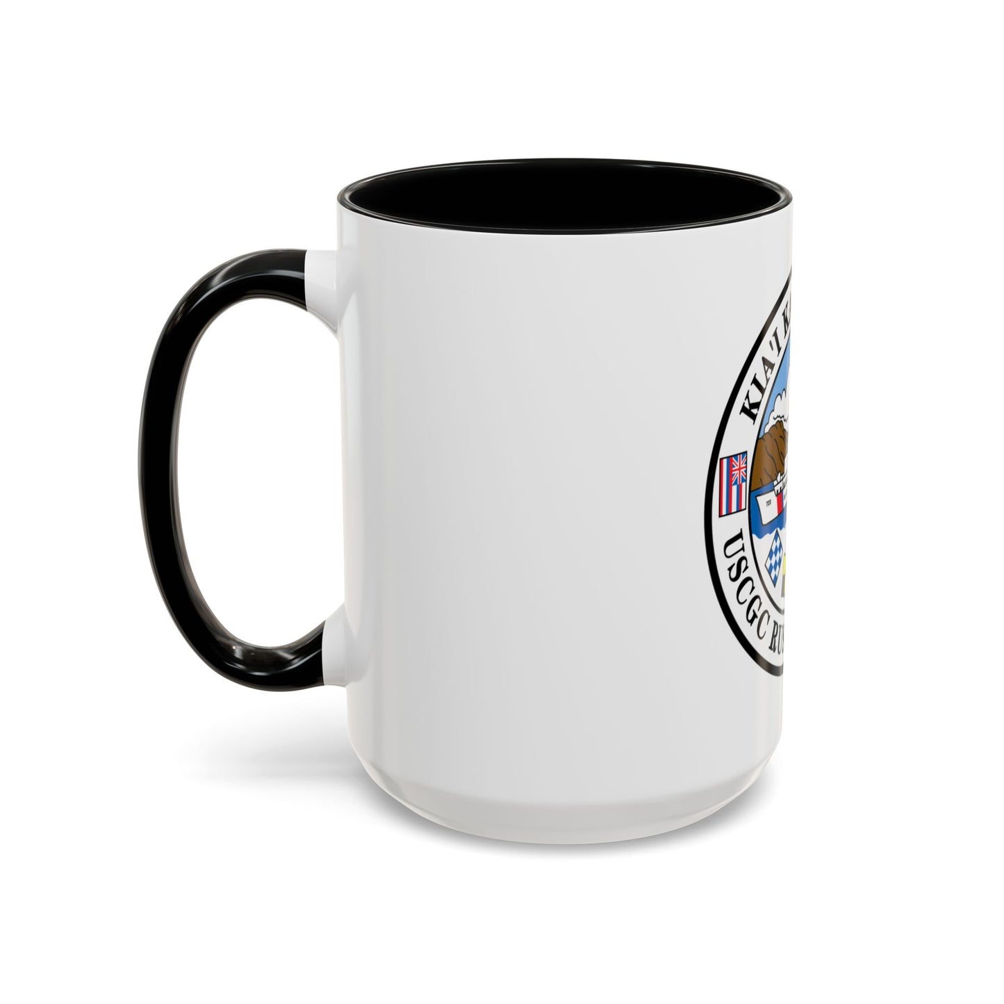 USCGC RUSH WHEC 723 (U.S. Coast Guard) Accent Coffee Mug