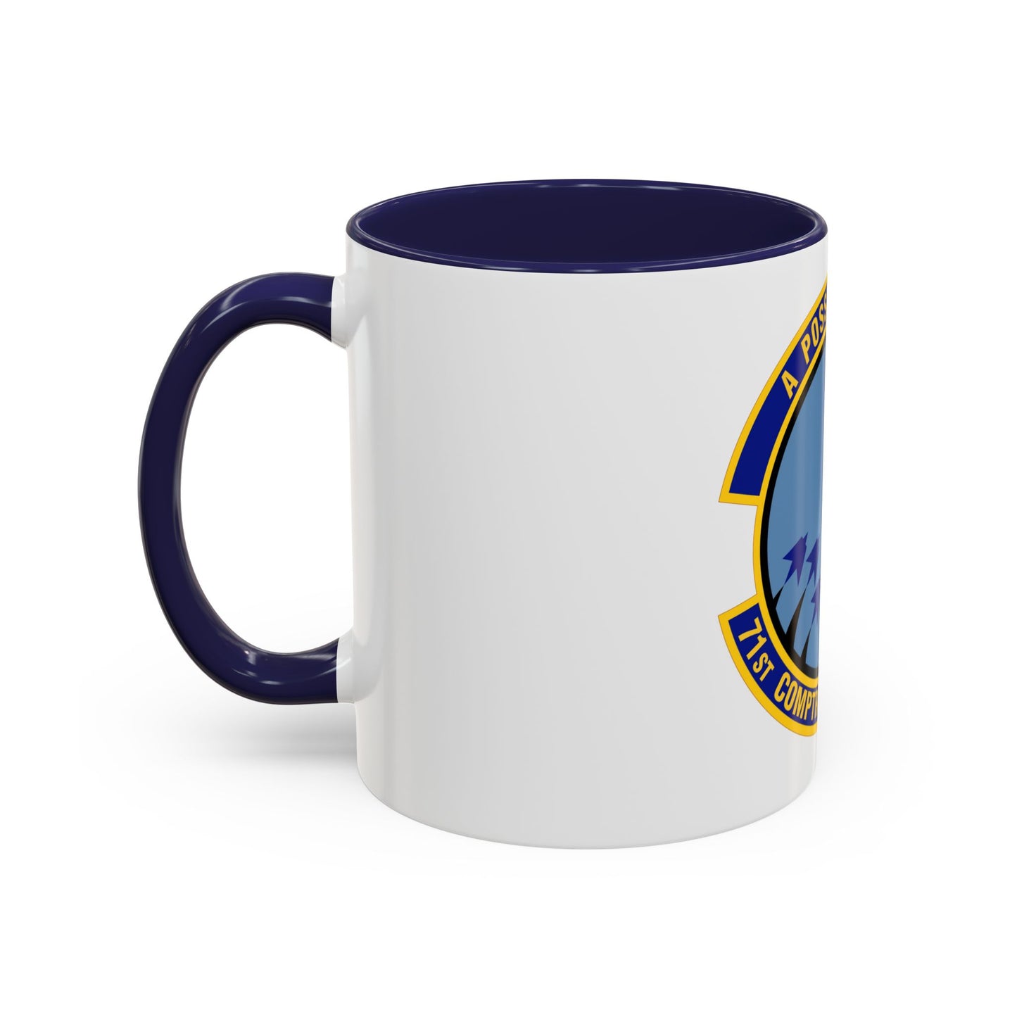 71st Comptroller Squadron (U.S. Air Force) Accent Coffee Mug