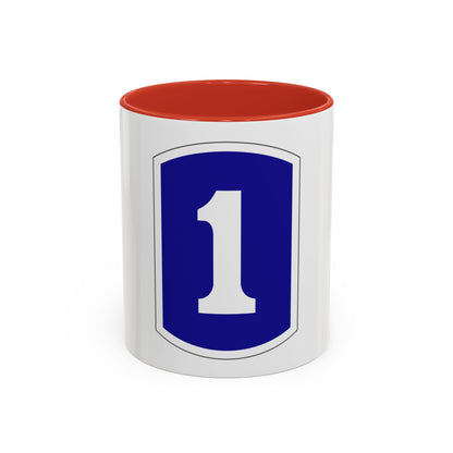 1 Infantry Brigade (U.S. Army) Accent Coffee Mug