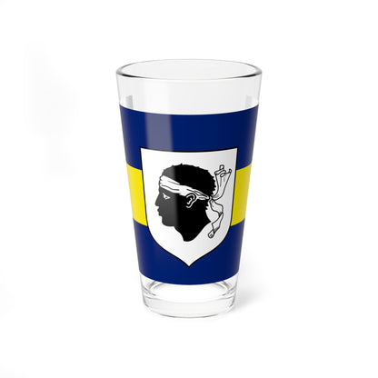 House Flag of Corsica Ferries - Sardinia Ferries (France) Pint Glass 16oz