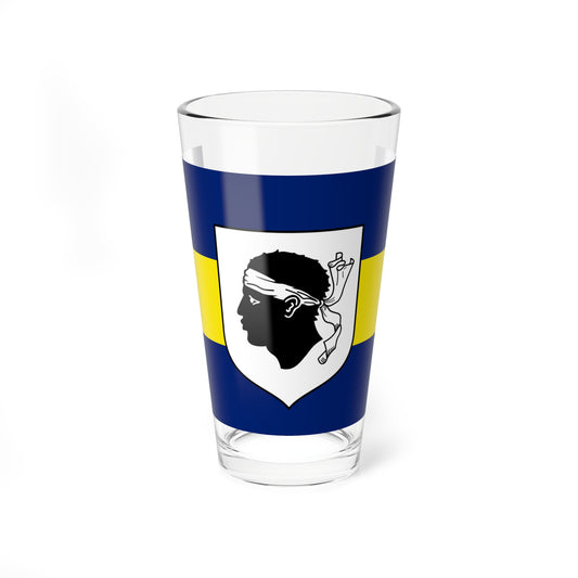 House Flag of Corsica Ferries - Sardinia Ferries (France) Pint Glass 16oz