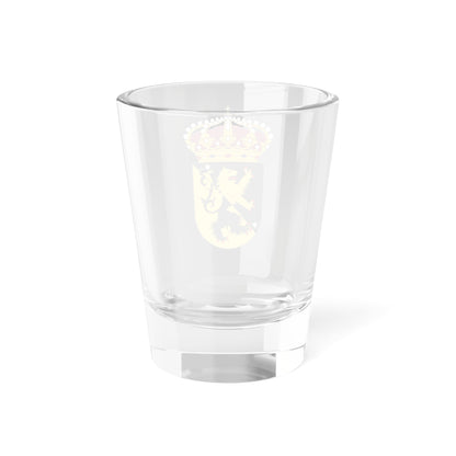 HMS Västergötland vapen (Sweden) (Coat of Arms) Shot Glass 1.5oz