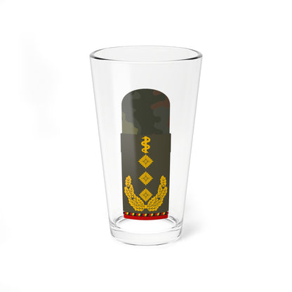 HA OS5 63b Generaloberstabsarzt a.D. HM L (Military Rank) Pint Glass 16oz