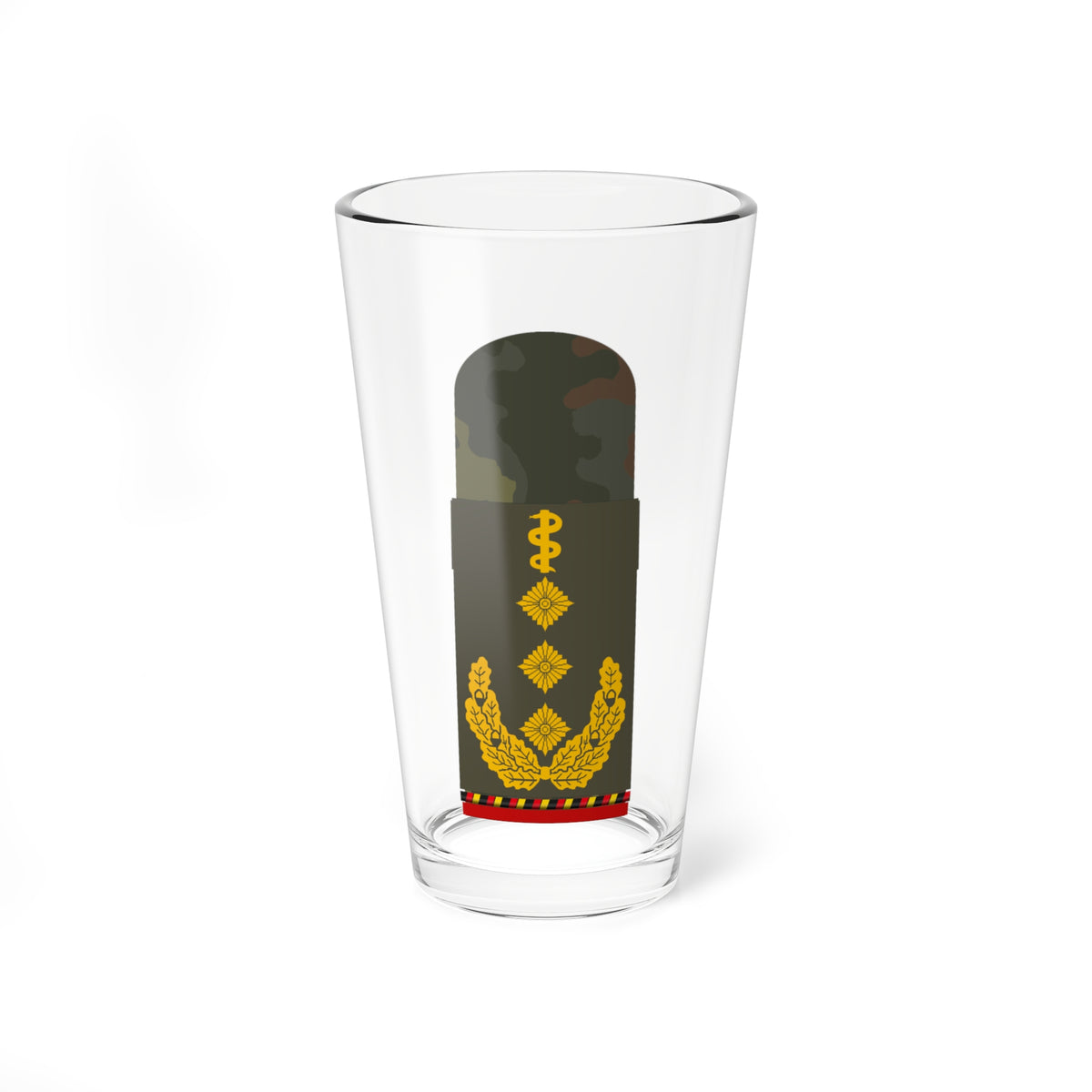 HA OS5 63b Generaloberstabsarzt a.D. HM L (Germany) (Military Rank) Pint Glass 16oz