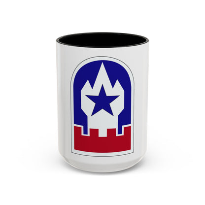 Engineer Command Europe (U.S. Army) Accent Coffee Mug