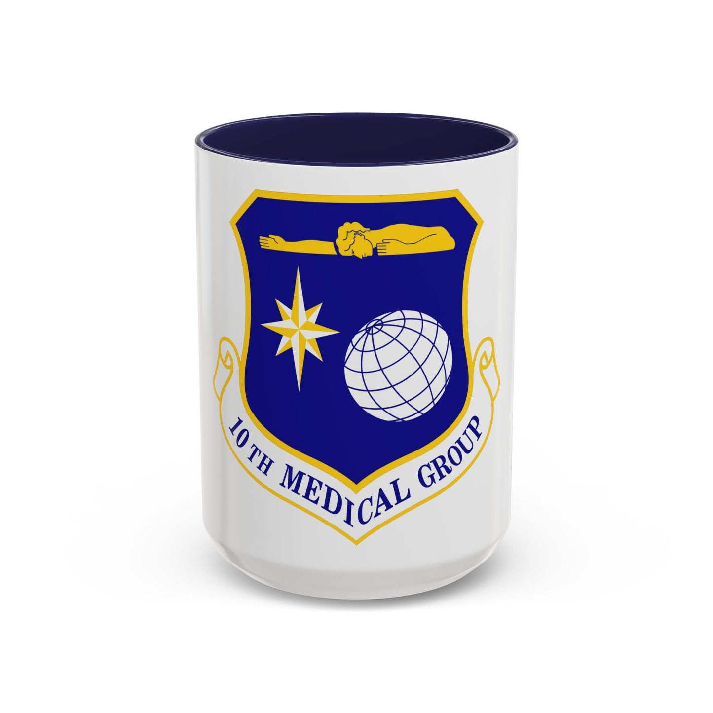 10th Medical Group (U.S. Air Force) Accent Coffee Mug