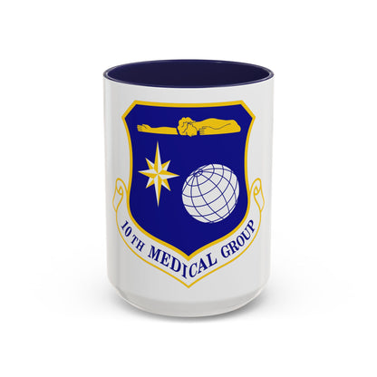 10th Medical Group (U.S. Air Force) Accent Coffee Mug