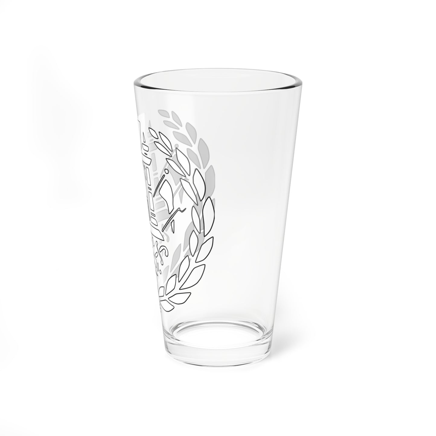 Emblem of Afghanistan 1901-1919 (Afghanistan) (Coat of Arms) Pint Glass 16oz