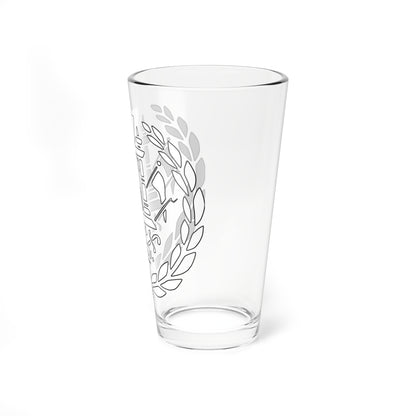 Emblem of Afghanistan 1901-1919 (Afghanistan) (Coat of Arms) Pint Glass 16oz