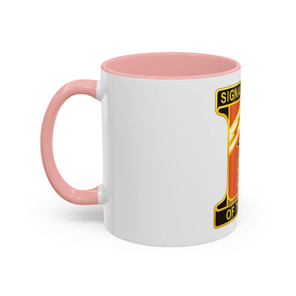 114 Signal Battalion (U.S. Army) Accent Coffee Mug