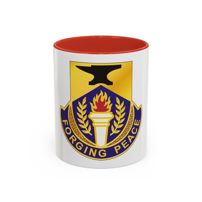 412 Civil Affairs Battalion (U.S. Army) Accent Coffee Mug