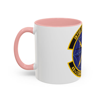 48th Communications Squadron (U.S. Air Force) Accent Coffee Mug