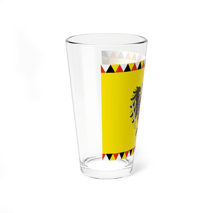 War flag of the Habsburg Empire variant (Austria) Pint Glass 16oz