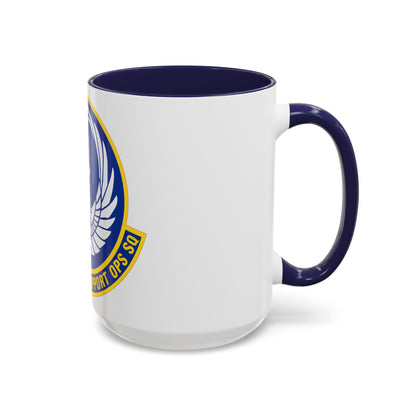 621 Mobility Support Operations Squadron AMC (U.S. Air Force) Accent Coffee Mug