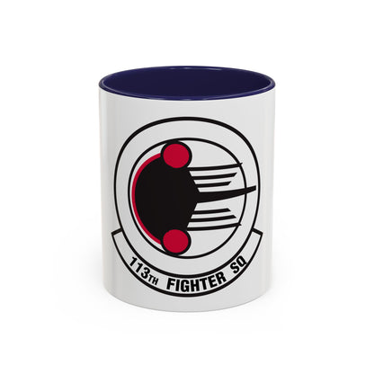 113 Fighter Squadron (U.S. Air Force) Accent Coffee Mug