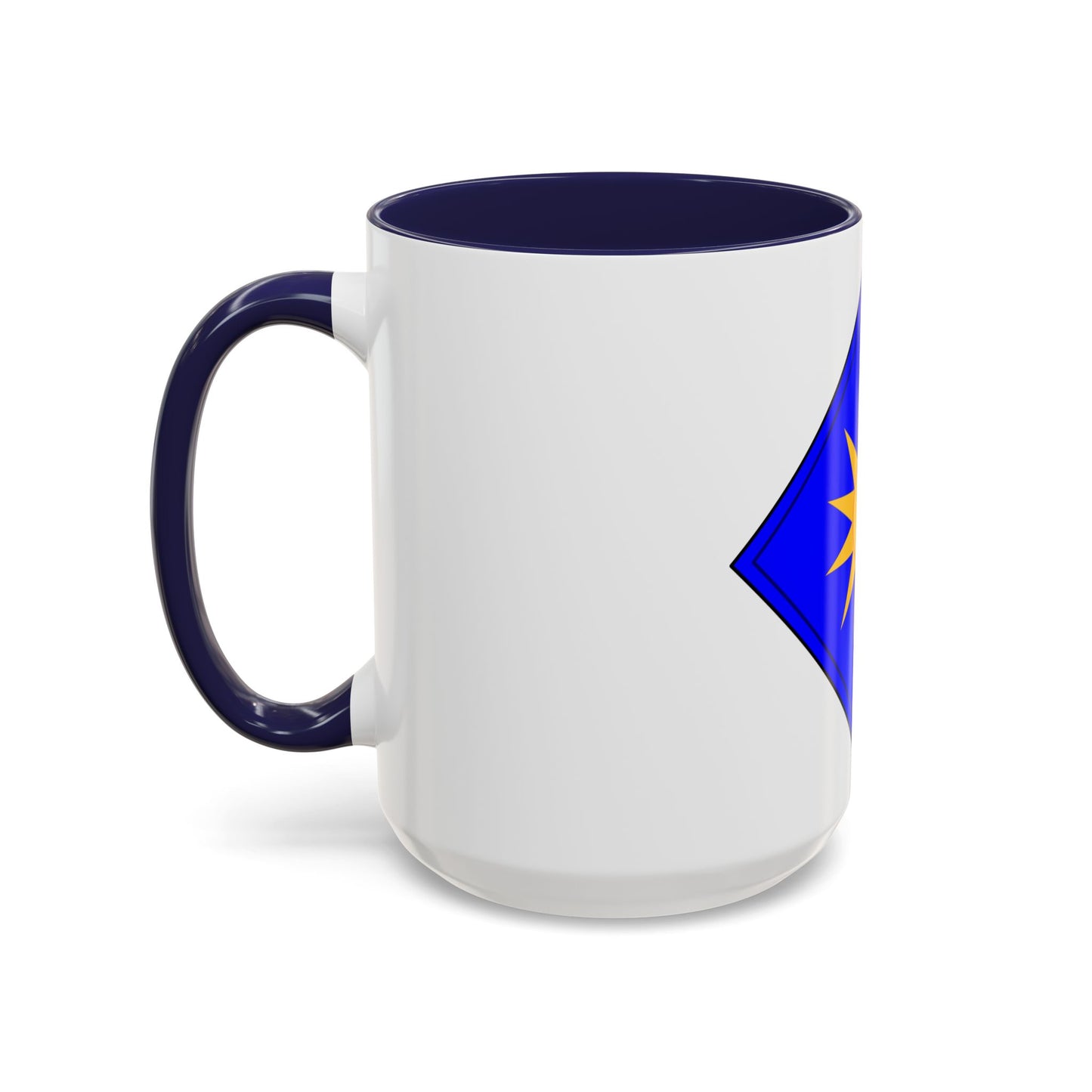 40th Infantry Division CSIB (U.S. Army) Accent Coffee Mug