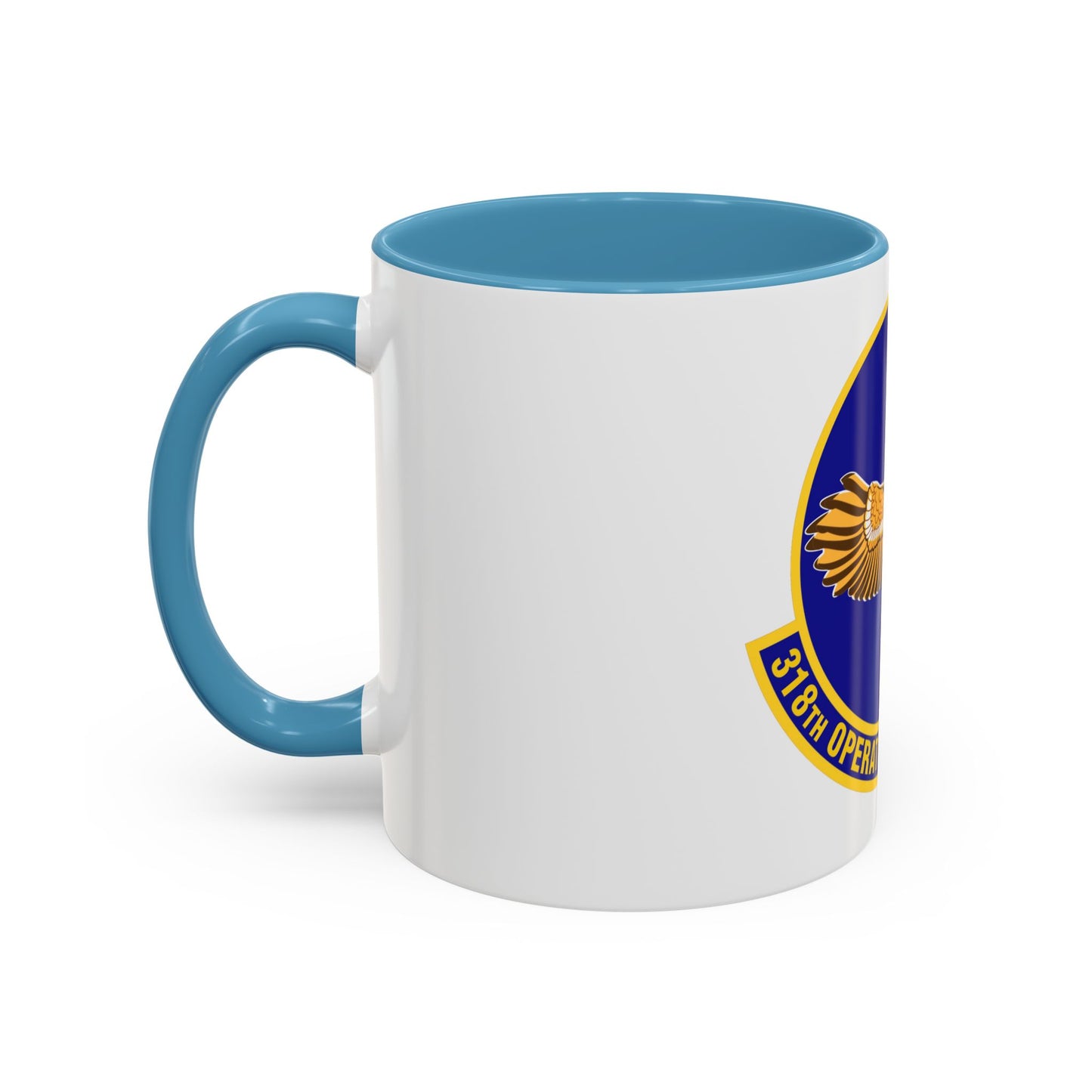 318th Operations Support Squadron (U.S. Air Force) Accent Coffee Mug