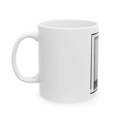 John Gregg, Brigadier General, C.S.A., Head-And-Shoulders Portrait, Facing Left (U.S. Civil War) White Coffee Mug