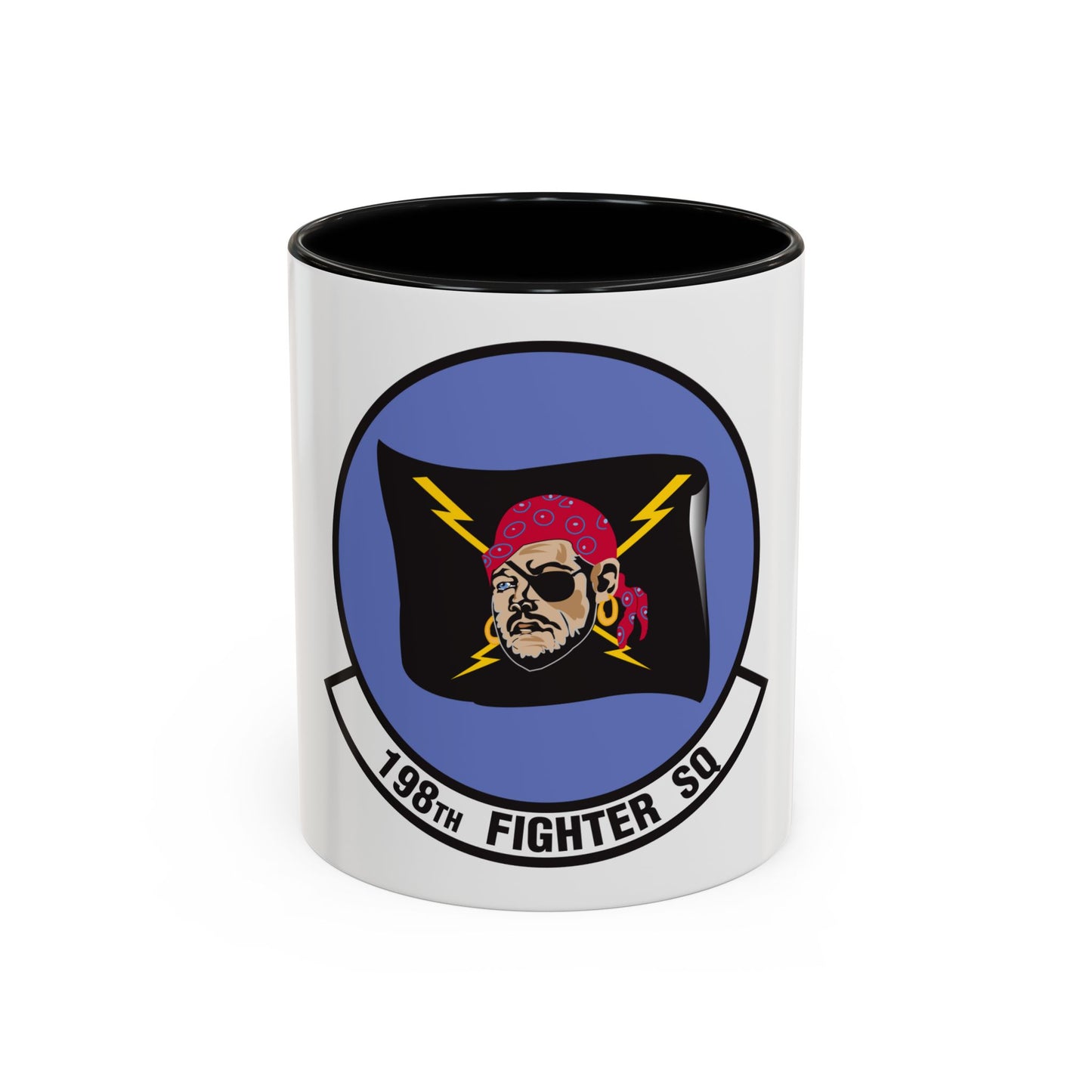 198 Fighter Squadron (U.S. Air Force) Accent Coffee Mug