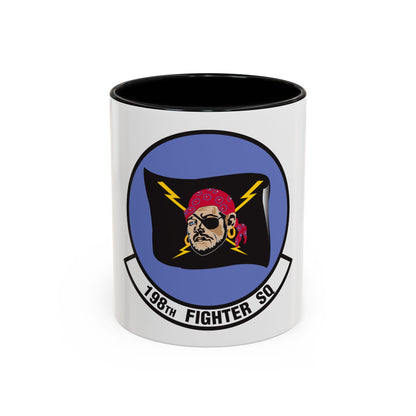 198 Fighter Squadron (U.S. Air Force) Accent Coffee Mug