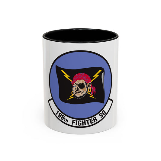 198 Fighter Squadron (U.S. Air Force) Accent Coffee Mug