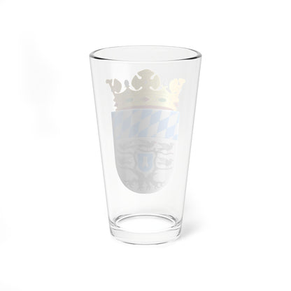 Venhuizen wapen nieuw (Netherlands) (Coat of Arms) Pint Glass 16oz