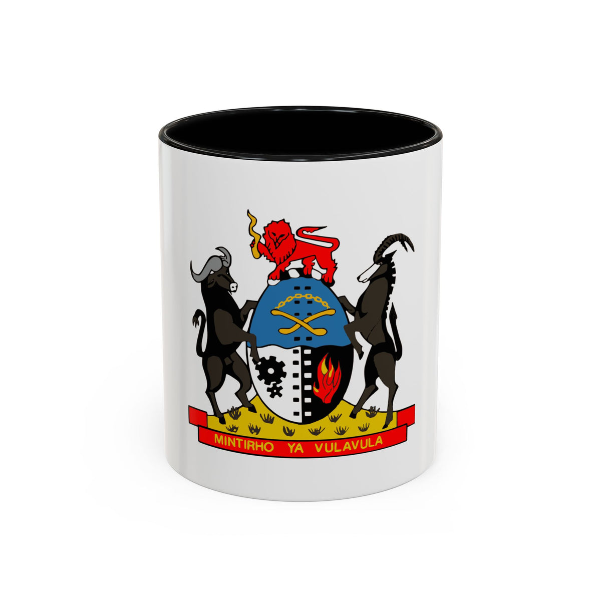 Coat of arms of Gazankulu - Accent Coffee Mug