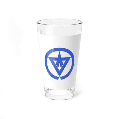 Flag of Nishinoomote Kagoshima (Japan) Pint Glass 16oz