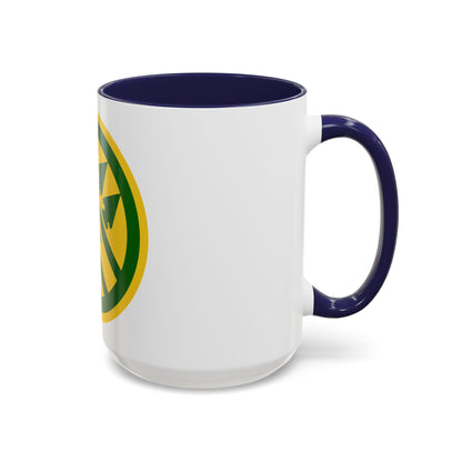 220th Military Police Brigade 2 (U.S. Army) Accent Coffee Mug