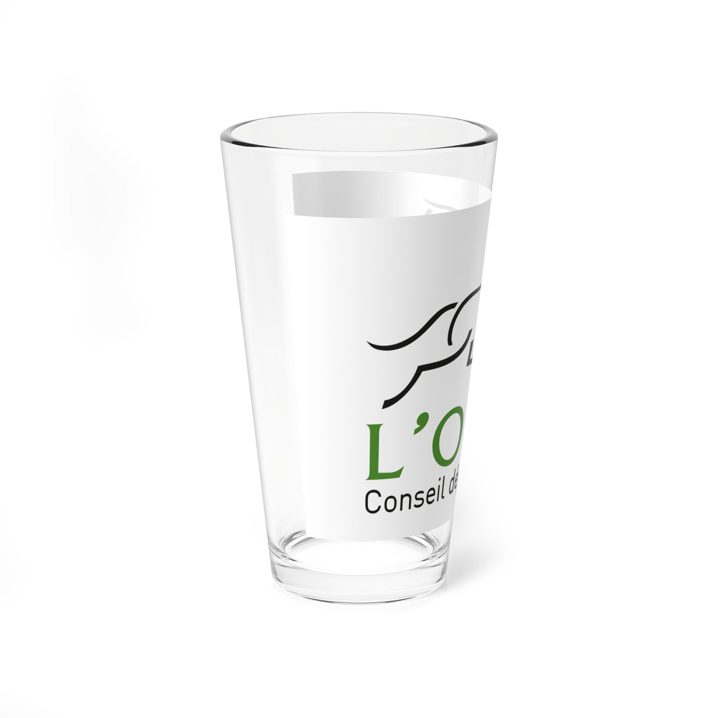 Flag of the Department of Orne (France) Pint Glass 16oz