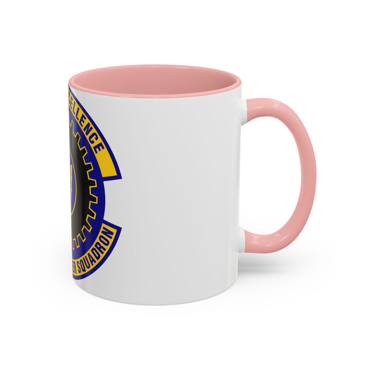 87th Civil Engineer Squadron (U.S. Air Force) Accent Coffee Mug