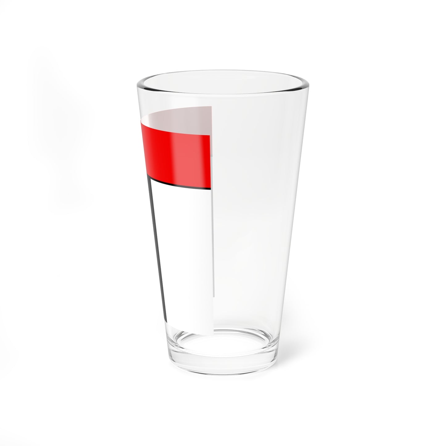 CHE Baden Flag (Switzerland) Pint Glass 16oz