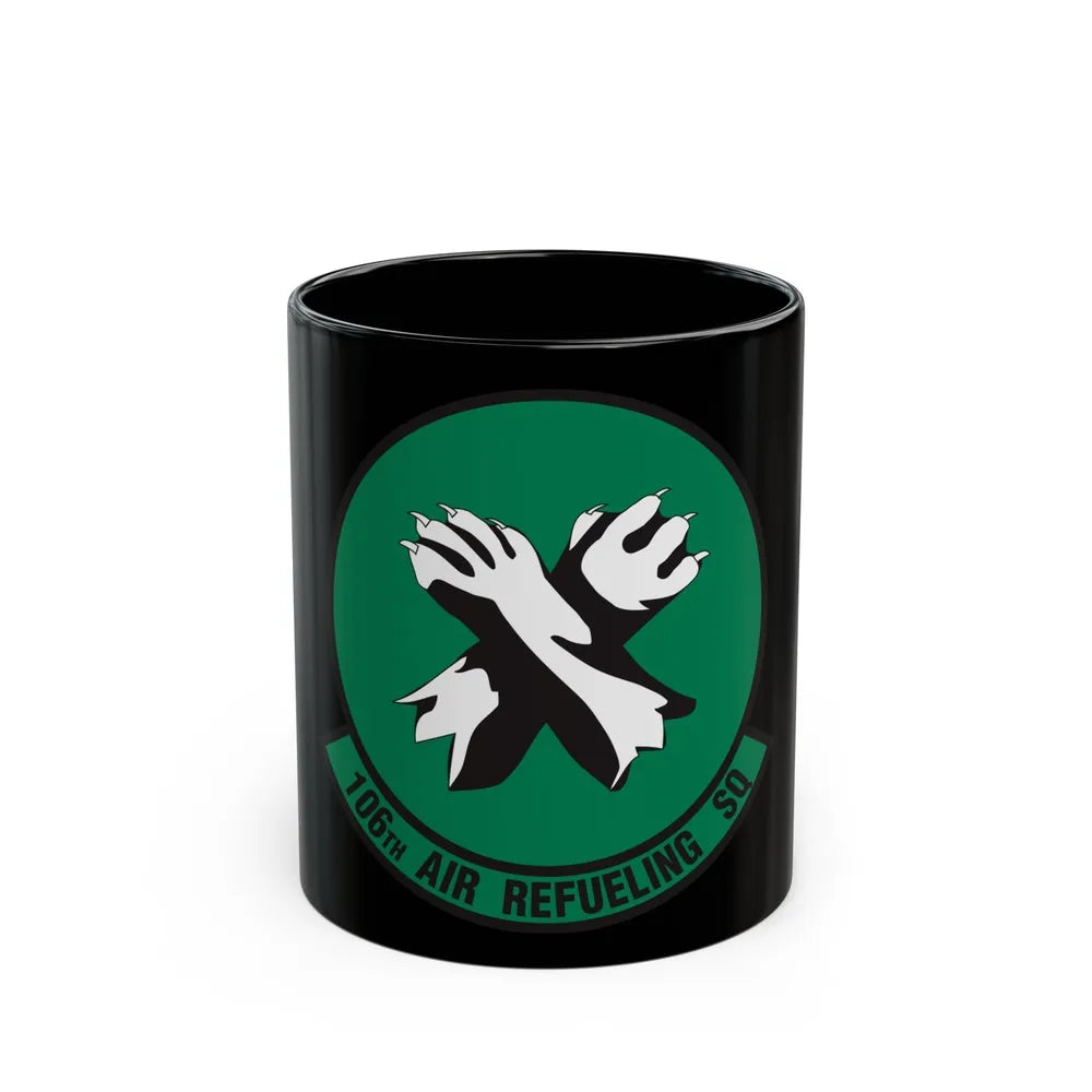 106th Air Refueling Squadron (U.S. Air Force) Black Coffee Mug-11oz-Go Mug Yourself