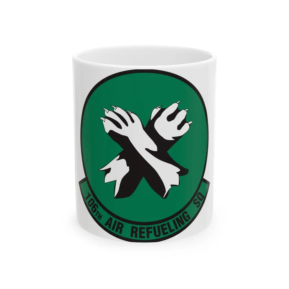 106th Air Refueling Squadron (U.S. Air Force) White Coffee Mug-11oz-Go Mug Yourself