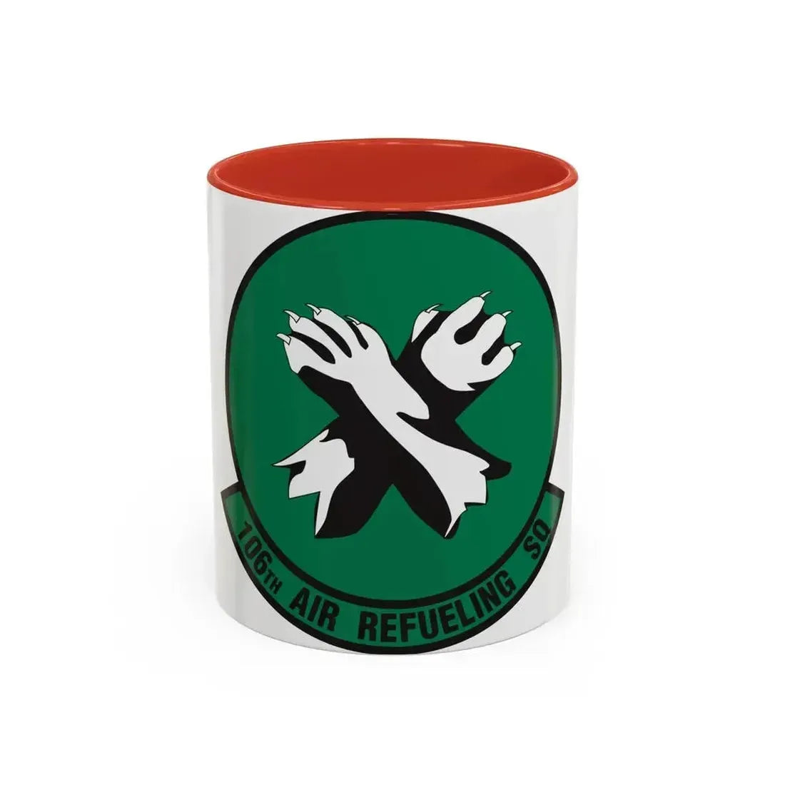 106th Air Refueling Squadron (U.S. Air Force) Accent Coffee Mug 11oz Red - Go Mug Yourself