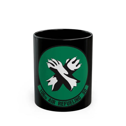106th Air Refueling Squadron (U.S. Air Force) Black Coffee Mug 11oz - Go Mug Yourself