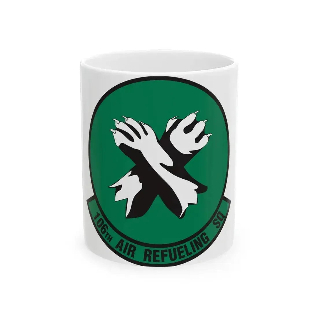 106th Air Refueling Squadron (U.S. Air Force) White Coffee Mug 11oz - Go Mug Yourself