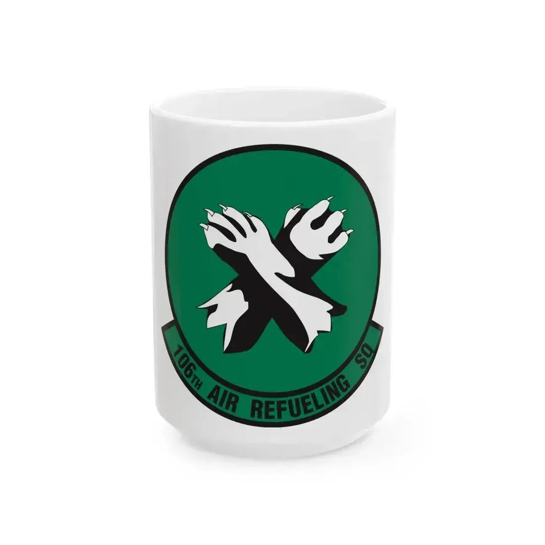 106th Air Refueling Squadron (U.S. Air Force) White Coffee Mug 15oz - Go Mug Yourself