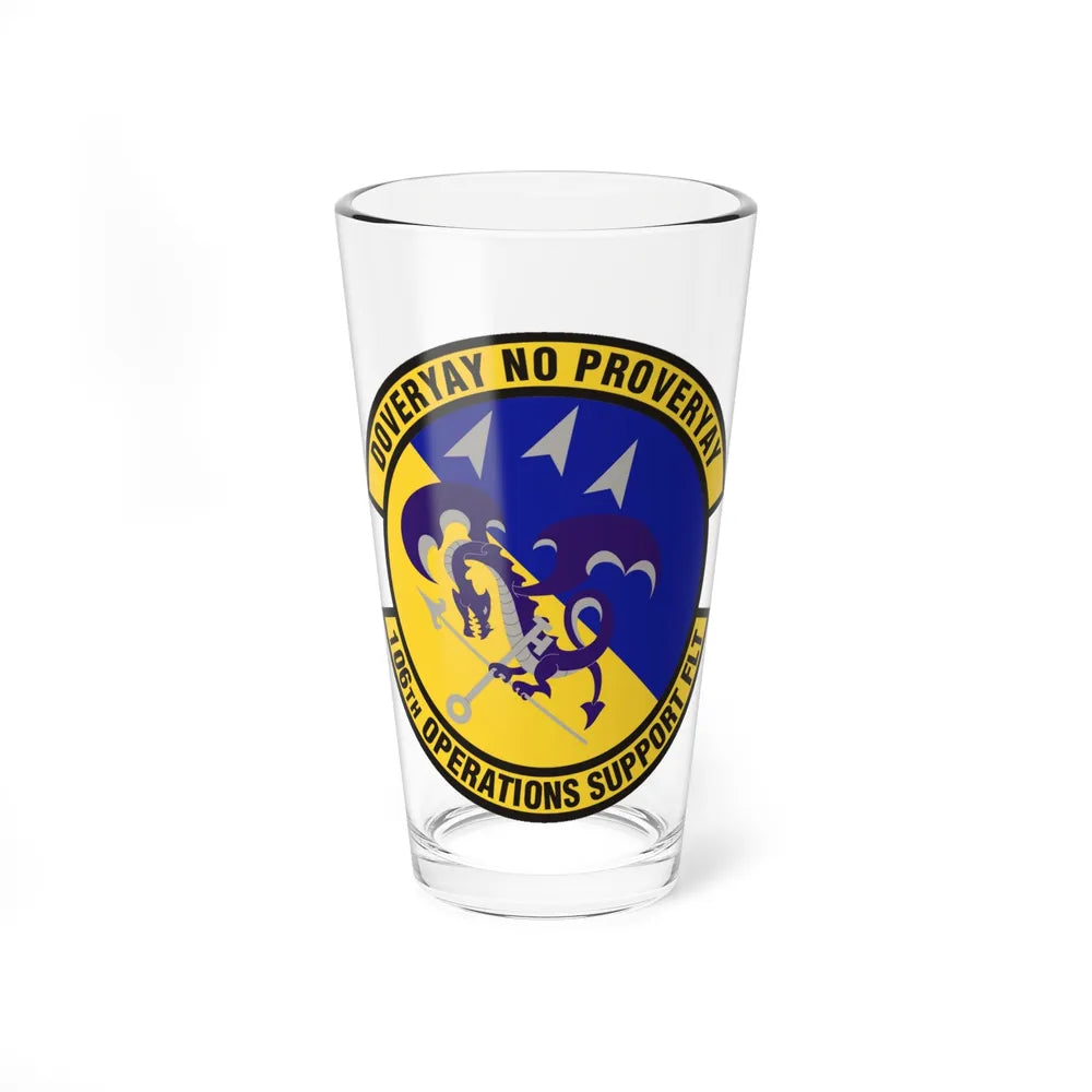 106th Operations Support Flight (U.S. Air Force) Pint Glass 16oz-16oz-Go Mug Yourself