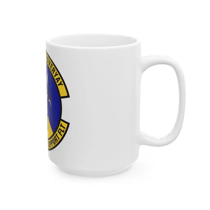 106th Operations Support Flight (U.S. Air Force) White Coffee Mug-Go Mug Yourself