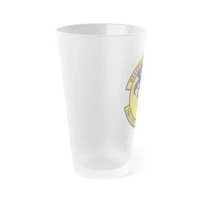 106th Operations Support Flight (U.S. Air Force) Frosted Pint Glass 16oz - Go Mug Yourself