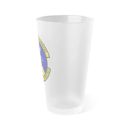 106th Operations Support Flight (U.S. Air Force) Frosted Pint Glass 16oz - Go Mug Yourself