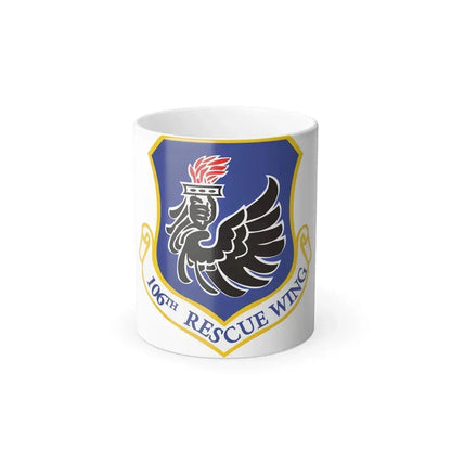106th Rescue Wing logo 2 (U.S. Air Force) Color Changing Coffee Mug 11oz - Go Mug Yourself