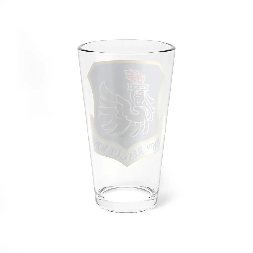 106th Rescue Wing logo 2 (U.S. Air Force) Pint Glass 16oz - Go Mug Yourself